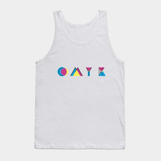 CMYK Tank Top by NetJan